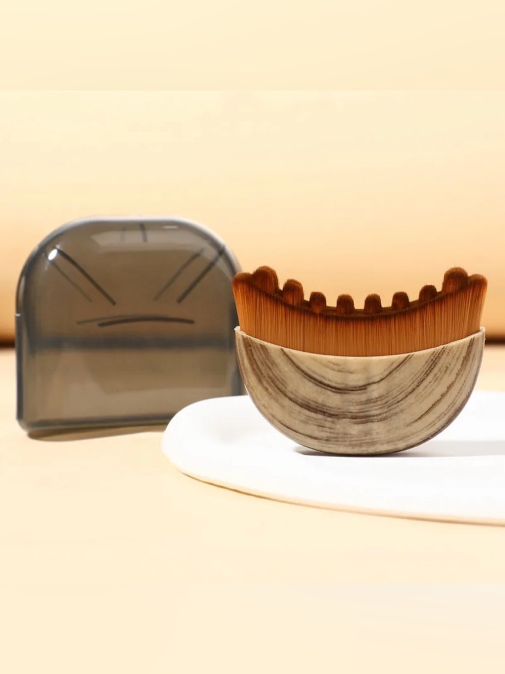 Portable Facial Massage Brush with Travel Case